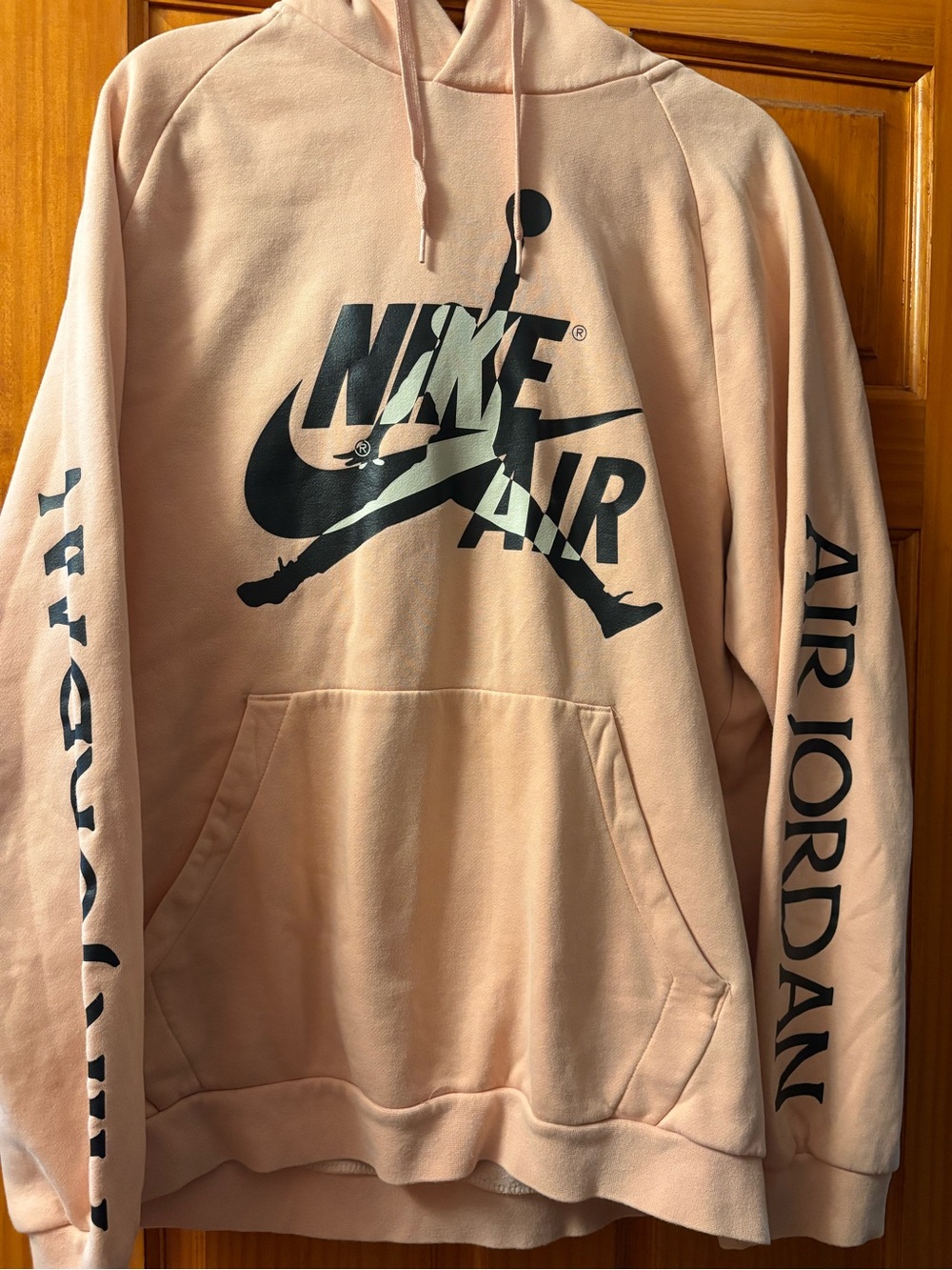 Nike Pullover Hoodie with Black Air Jordan Logo